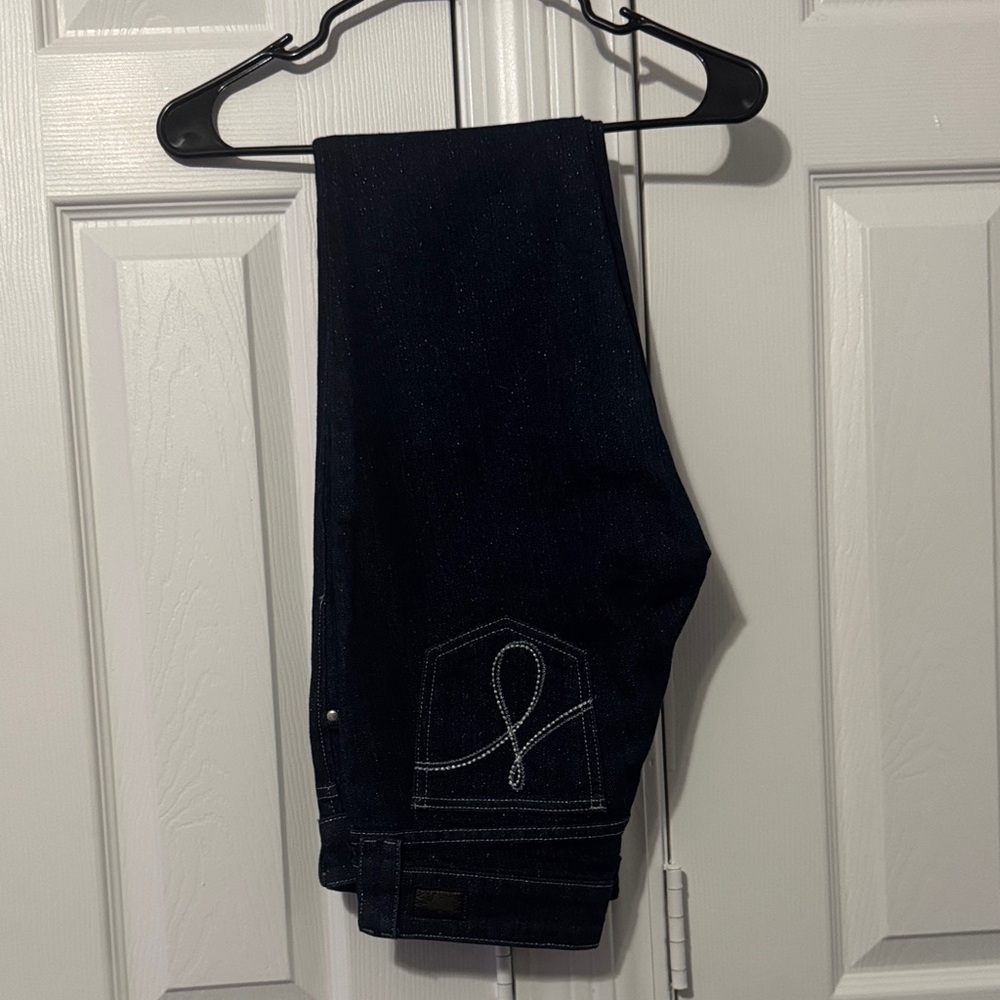 Juicy Couture Navy Flare Jeans